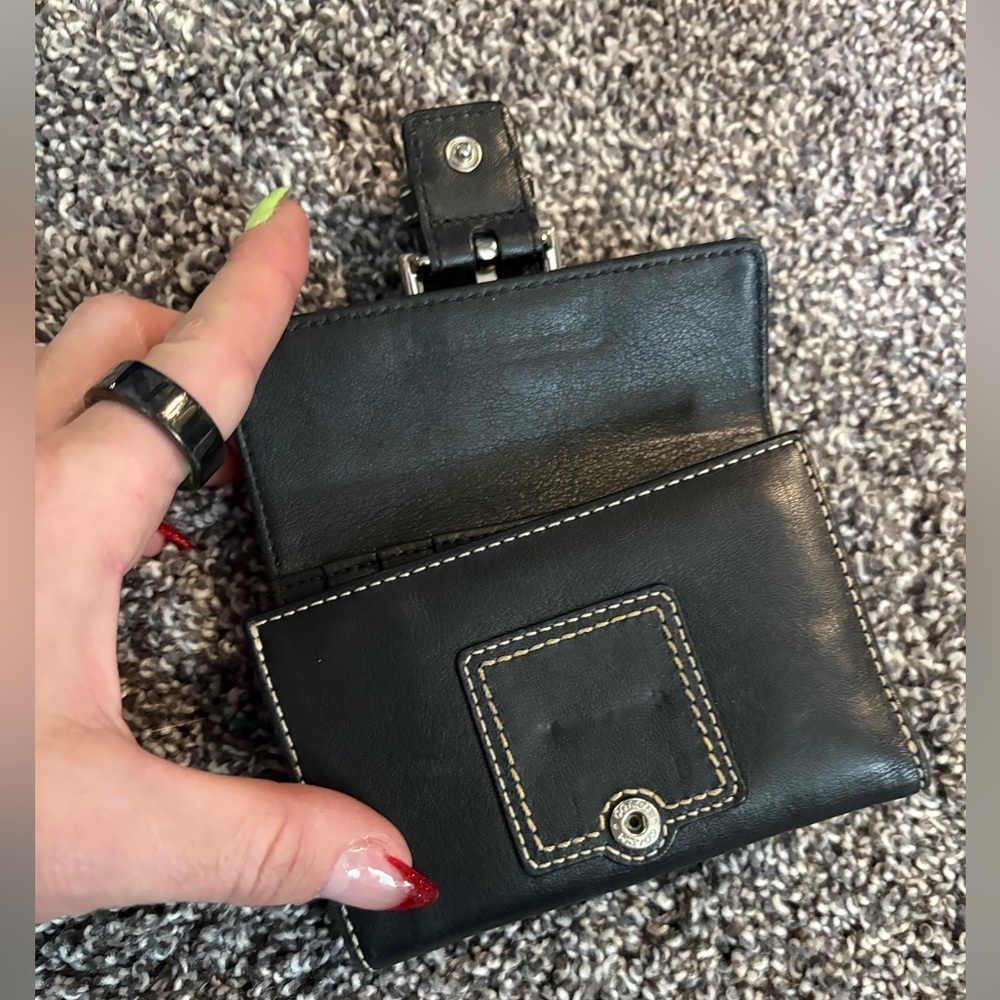 Coach Y2K compact trifold buckle wallet - Picture 3 of 11